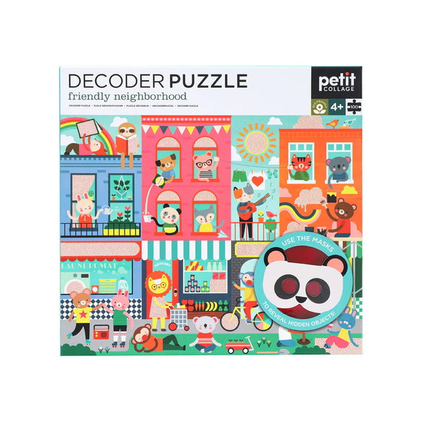Friendly Neighborhood: 100-Piece Decoder Puzzle