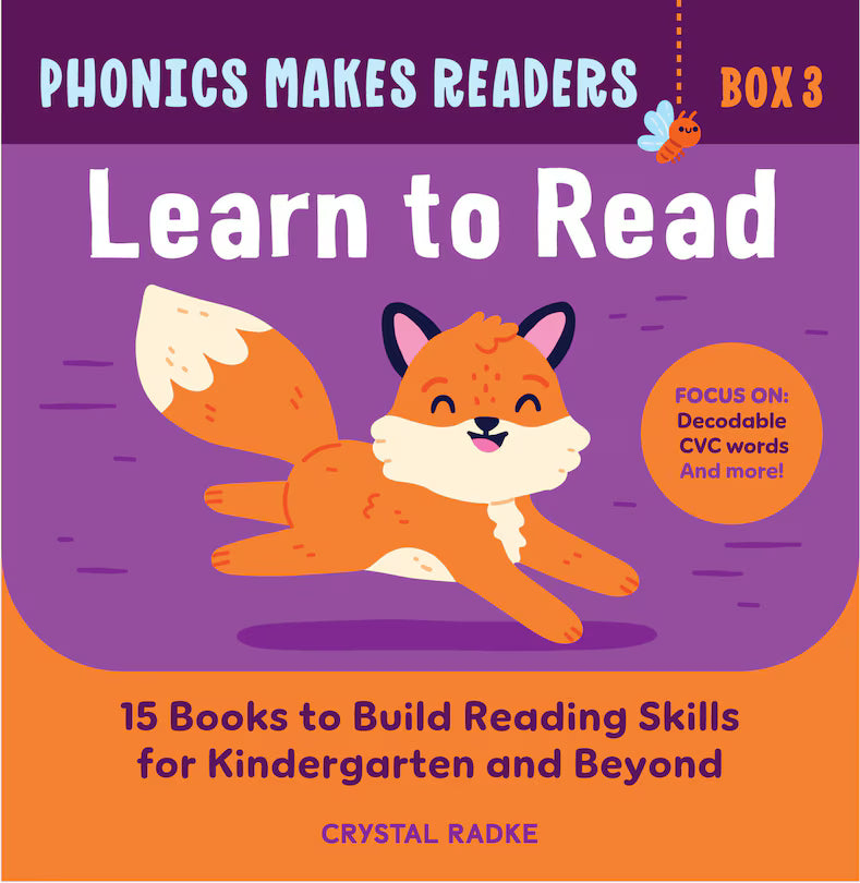Phonics Makes Readers: Learn to Read Box 3: 15 Books to Build Reading ...