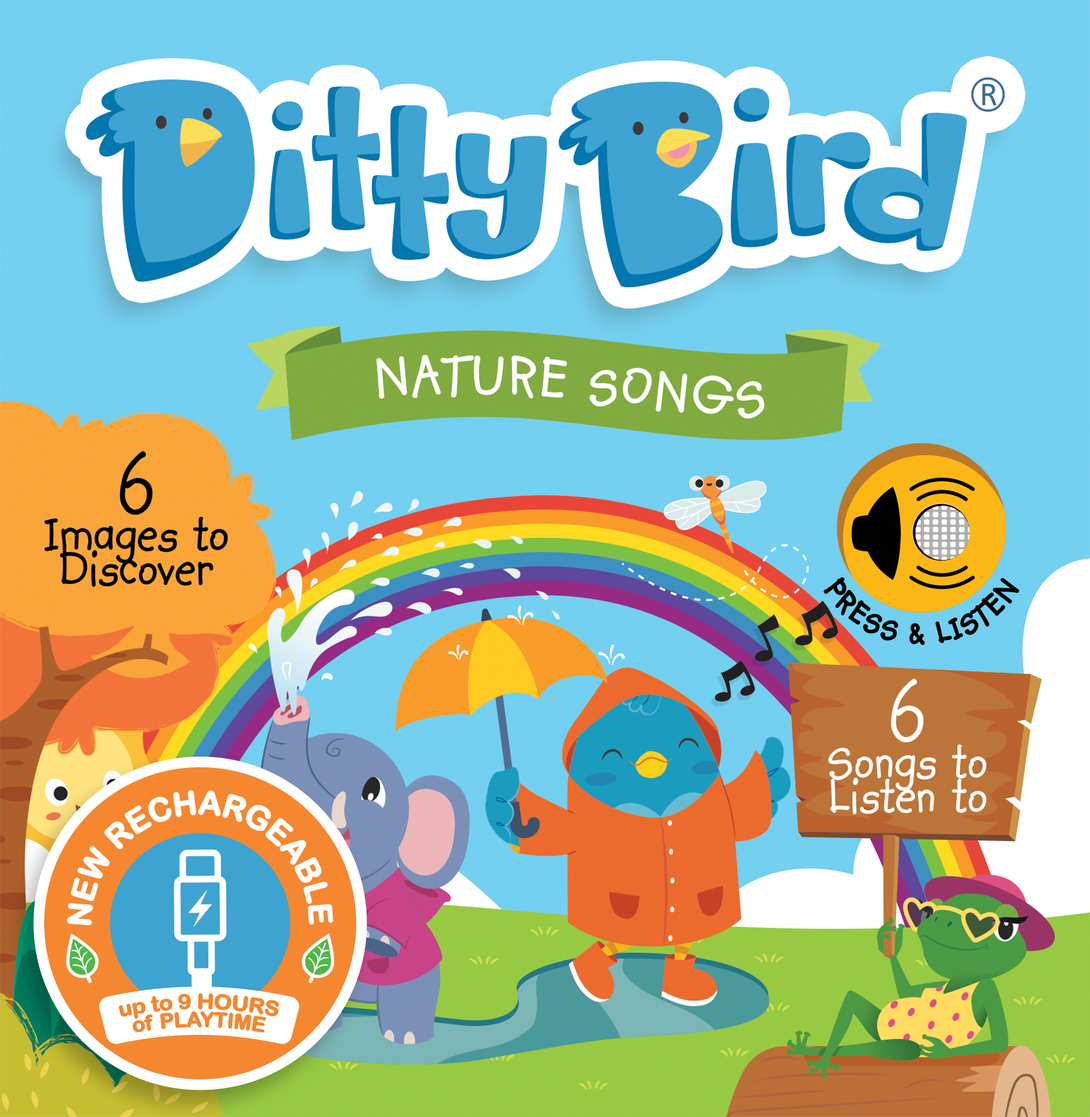 Ditty Bird Sound Book Exploring for Kids :Nature songs USB-C – Baby Uni