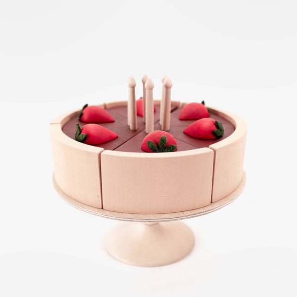 Cake on a stand / Chocolate