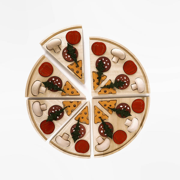Wooden Pizza Toy