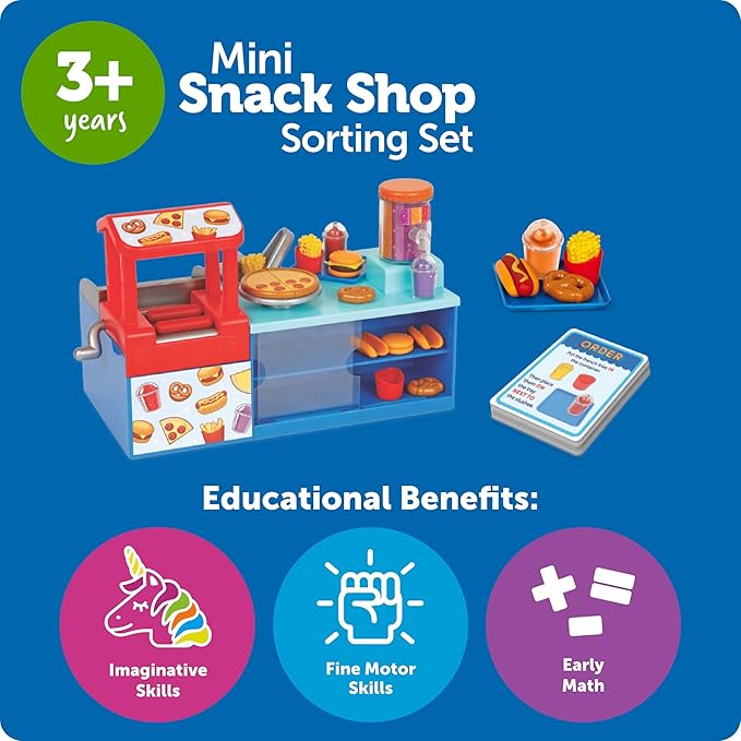 Learning Resources - Mini Snack Shop Sorting Set – Baby Uni