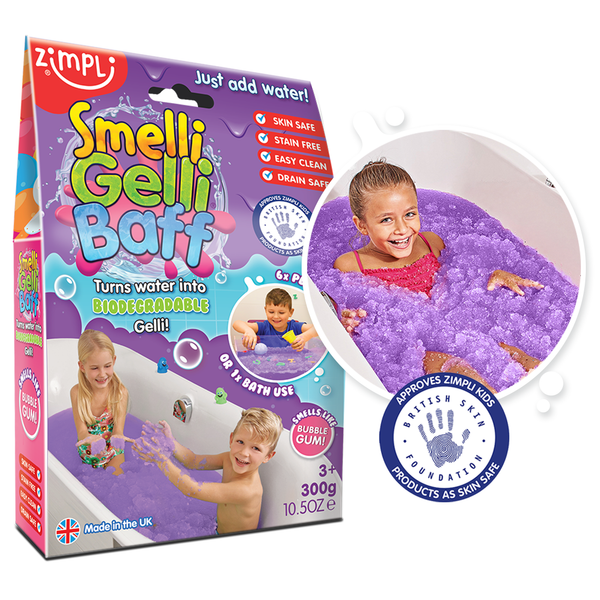Smelli Gelli Baff - UK Made Kids Sensory Bath Toy