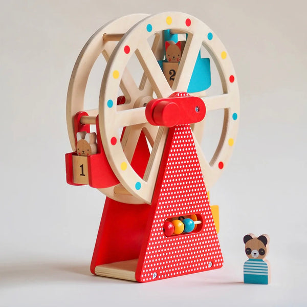 Carnival Play Set Wooden Ferris Wheel